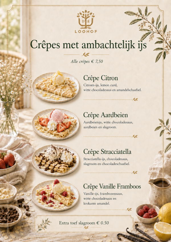 Menukaart