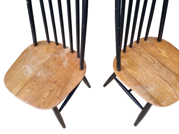 Vintage spijlenstoel – jaren ’60 – in de stijl van Tapiovaara / Pastoe